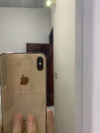 آيفون XS ماكس • بطارية اصليه وكاله • كسر بالظهر