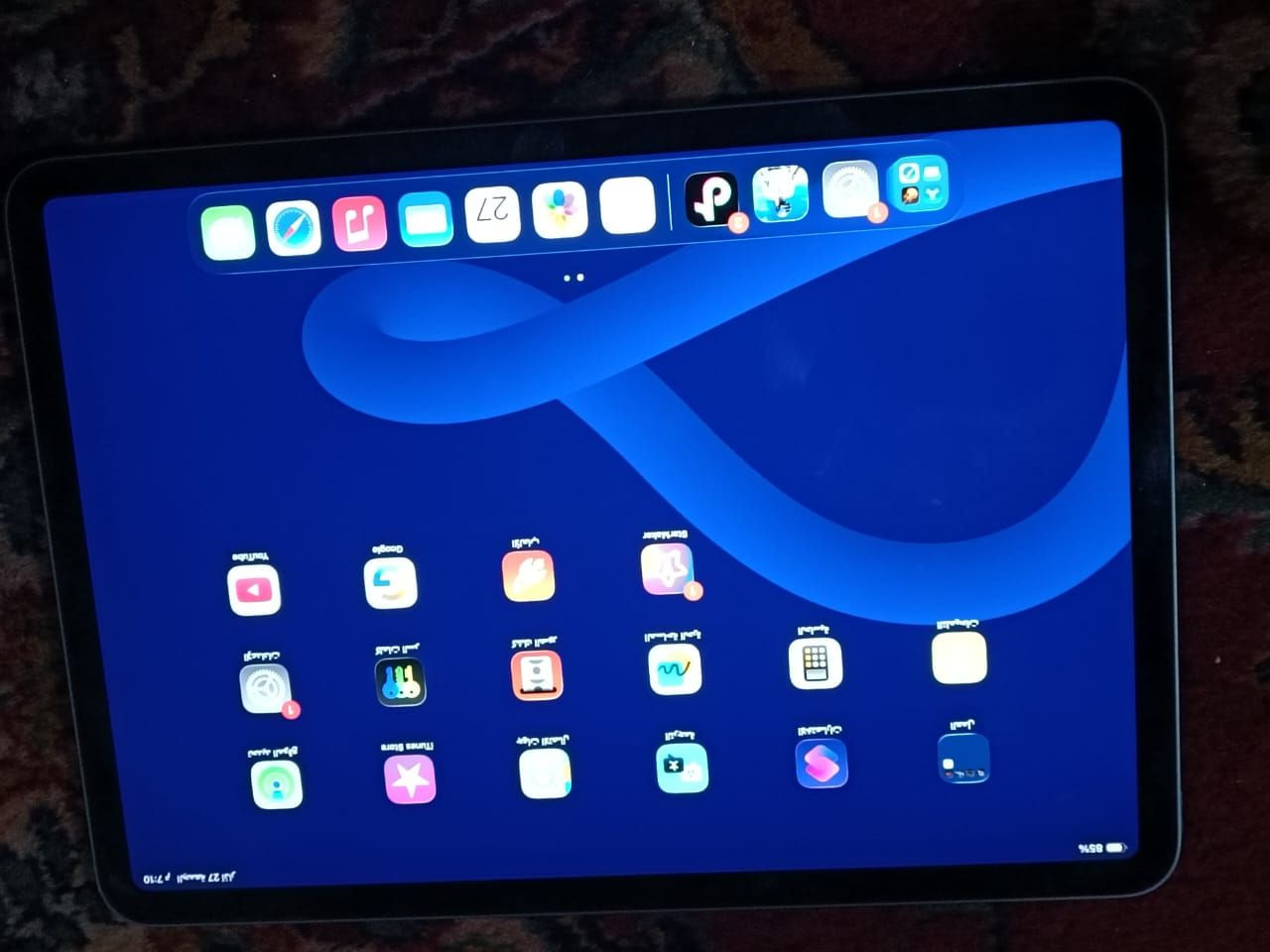 ايباد 11 برو معالج m1  للبيع مامفتوح ولا واصل صيانة بطارية بل90  نظيف شاحنة وكارتونه موجودات مع كڤر وقلم ايباد الاصلي و ببجي 120 فول سلاسة 

السعر 600 وبي مجال حك الجية الموصل


**إذا كنت صاحب هذا الإعلان وتريد حذفه لأي سبب، رجاءا أرسل رسالة إلى الدعم الفني**