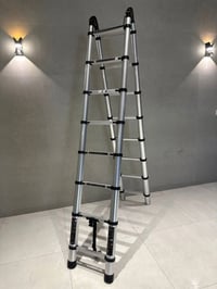 سلم ألمنيوم تلسكوبي الثقيل كلش يعني اقوى سلم بشارع الصناعة – شغل وكالا...