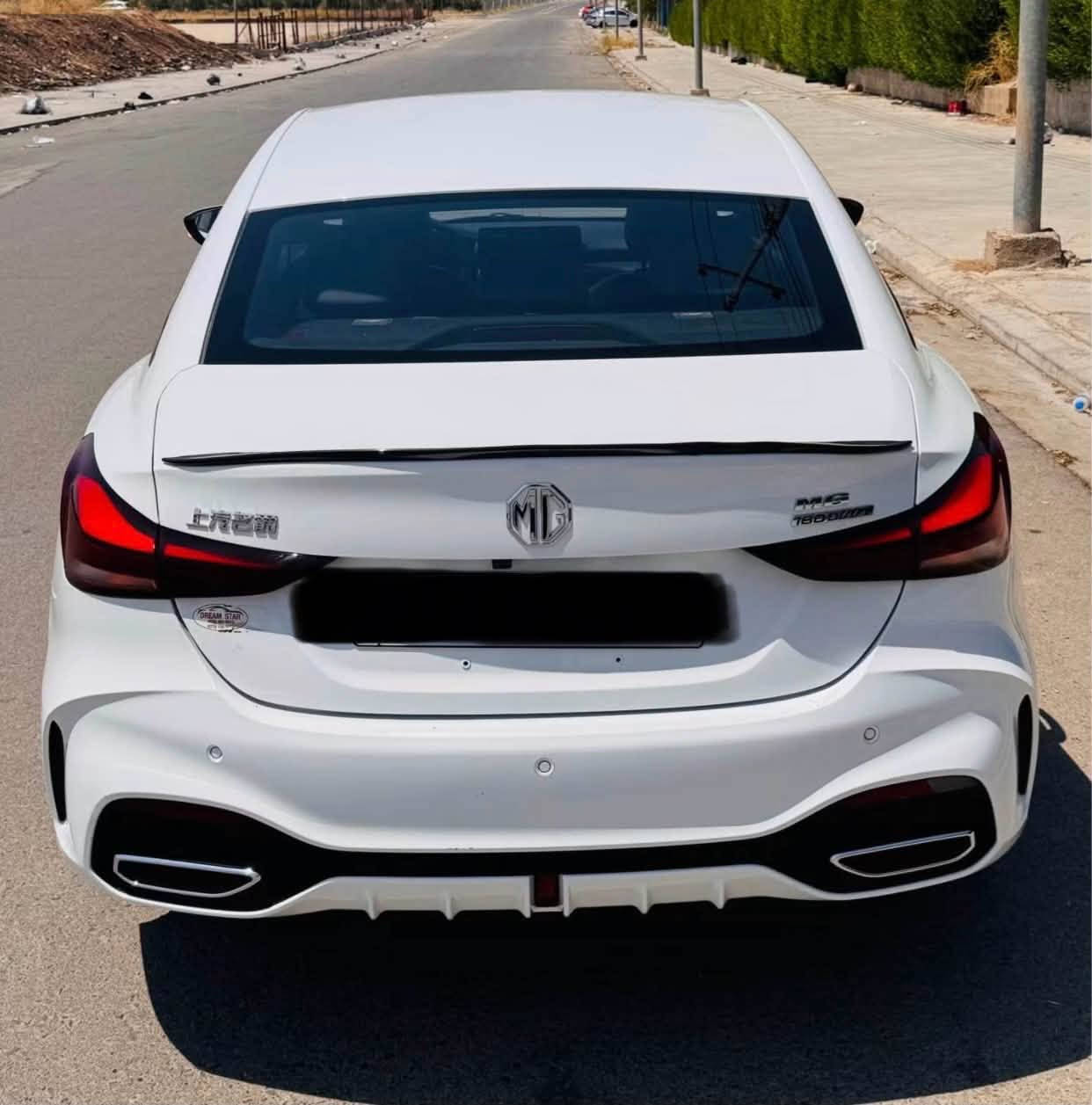 ‏‎ MG GT 2025 Sport ام جی 
- بێ سڵاید - بۆیاخ تەنک 
- تەنها 5000 ڕۆشتوە - هه‌موو گیانی به‌ شه‌رته‌
- زۆرپاکە.بێ بۆیاخ . بێ سارد . بێ ته‌زره‌ . بێ pdr . بێ چاڵ .  
- تەنها نزیک لە نوکی بۆنیدەکەی شەپۆلێکی هەیە بەقەدەر یەک پەنجە کە بە چاوی ئاسایی نابینرێ . 
- مه‌كینه‌و گێڕ به‌ شه‌رت
- مواصفات.بەصمة..برێك دوگمە .شاشەو كاميرا.ئاوێنەئشاره‌ت.لايت.زينۆن.
- ئەوەی پێویستە لە گاعی و نایلۆنی کوشن و بەرگی سوکان و لەزگەی دوگمەکانی کراوە . بەرمەجەی دیلکۆی بۆ کراوە . 
- سەیارەکە زۆر جاهیزە و ماڵی دۆستە بە پێی ڕۆشتنەکەی بێت حساب بکە سەیارەیەکی سفرە  و ڕەقەم کرا بێت . 
- دوو بەصمەی شەریکەی خۆی لەگەڵە . 
- ڕەقەم سلێمانی - سەنەوی تا ٢٠٣٠ تازەیە . تەحویل و غەرامە بە شەرت 
- شوێن - سلێمانی 
- بۆ سۆنەر و زانیاری زانیاری زیاتر پەیوەندی بکە 
سعر -١١٨ 
- تەلەفون - واتس اب - فایبر - (***********)
