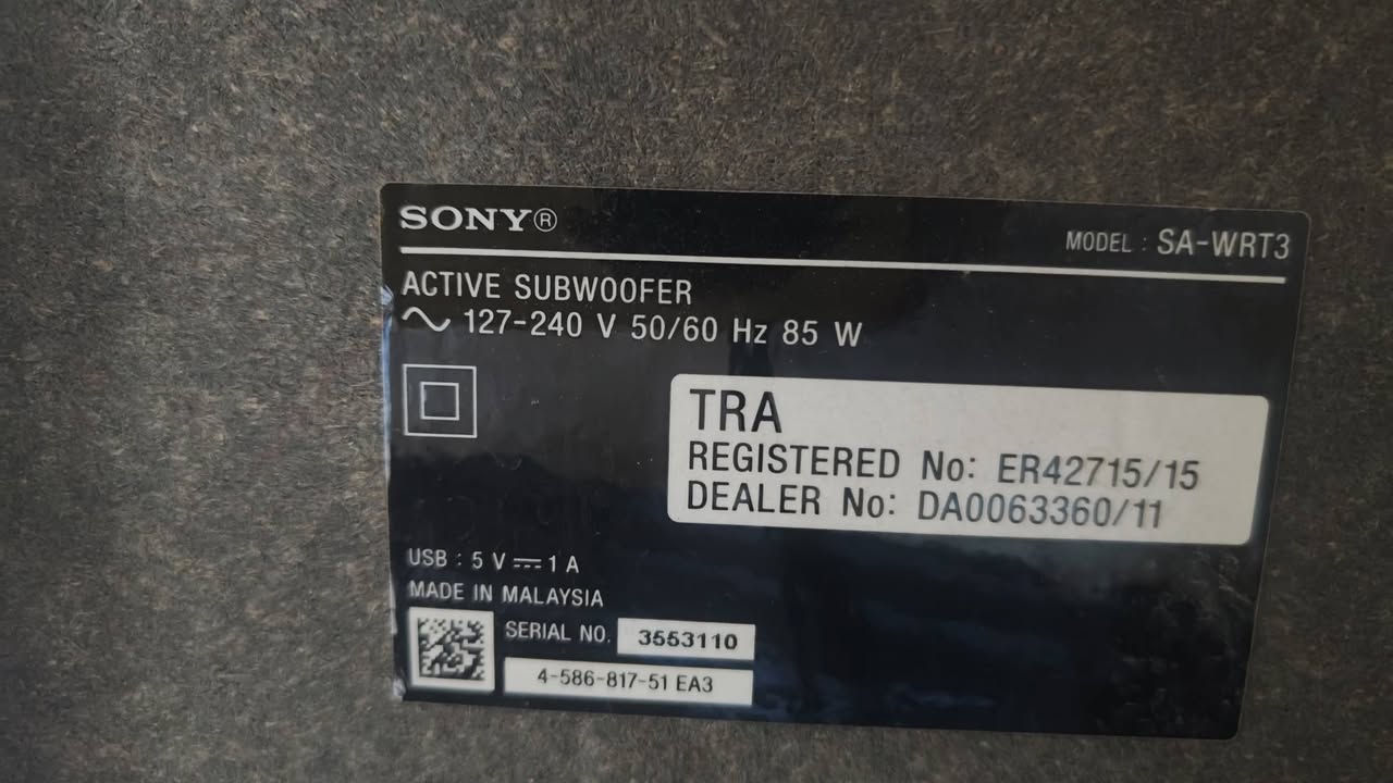 ساوند بار سوني سعره 125 معا التوصيل قفل 🌹 الصوت فد شي خرافي


**إذا كنت صاحب هذا الإعلان وتريد حذفه لأي سبب، رجاءا أرسل رسالة إلى الدعم الفني**