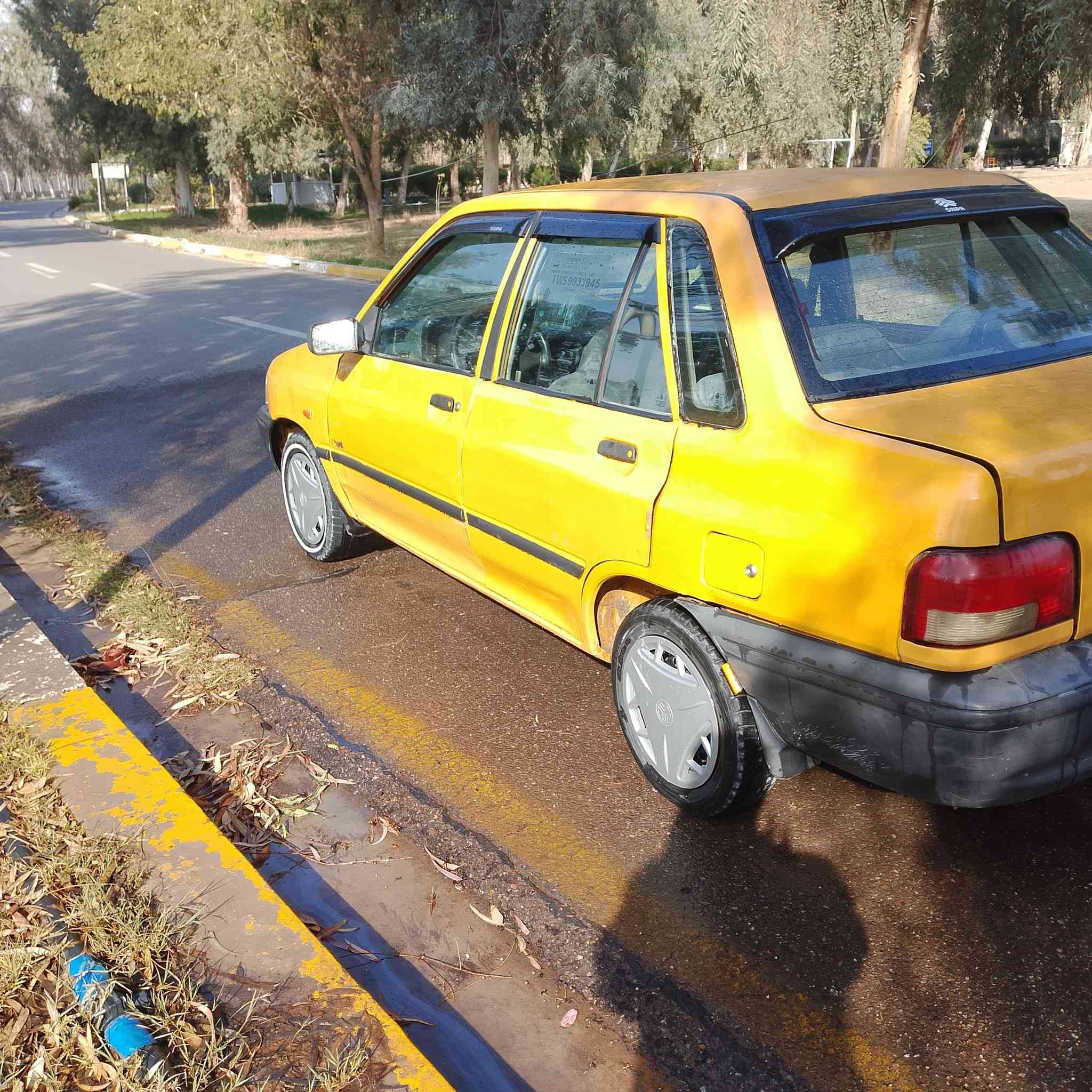 سايبا 2011 السيارة رقم انكليزي باقي بس استلم لوحات رقم بغداد تاخذ صافي هيئة وغرامة السيارة مكفولة شواصي وكير ومحرك السعر 24 وبيه مجال قليل مكاني الدوره ابو طيارة الزراعي رقمي *********** موجود رصيد واتساب
