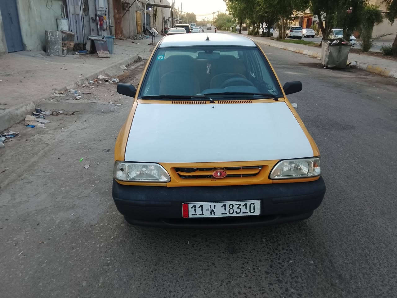 سلام عليكم سايبه للبيع موديل 15 بيه مكانات صبخ بدون ضربه محرك وكير وحداديه وتخم تاير جدد تبريد ثلج شواصي كفاله رقم نكليزي بسمي مكان كربلاء سعره 29 وبيه مجال ***********.
