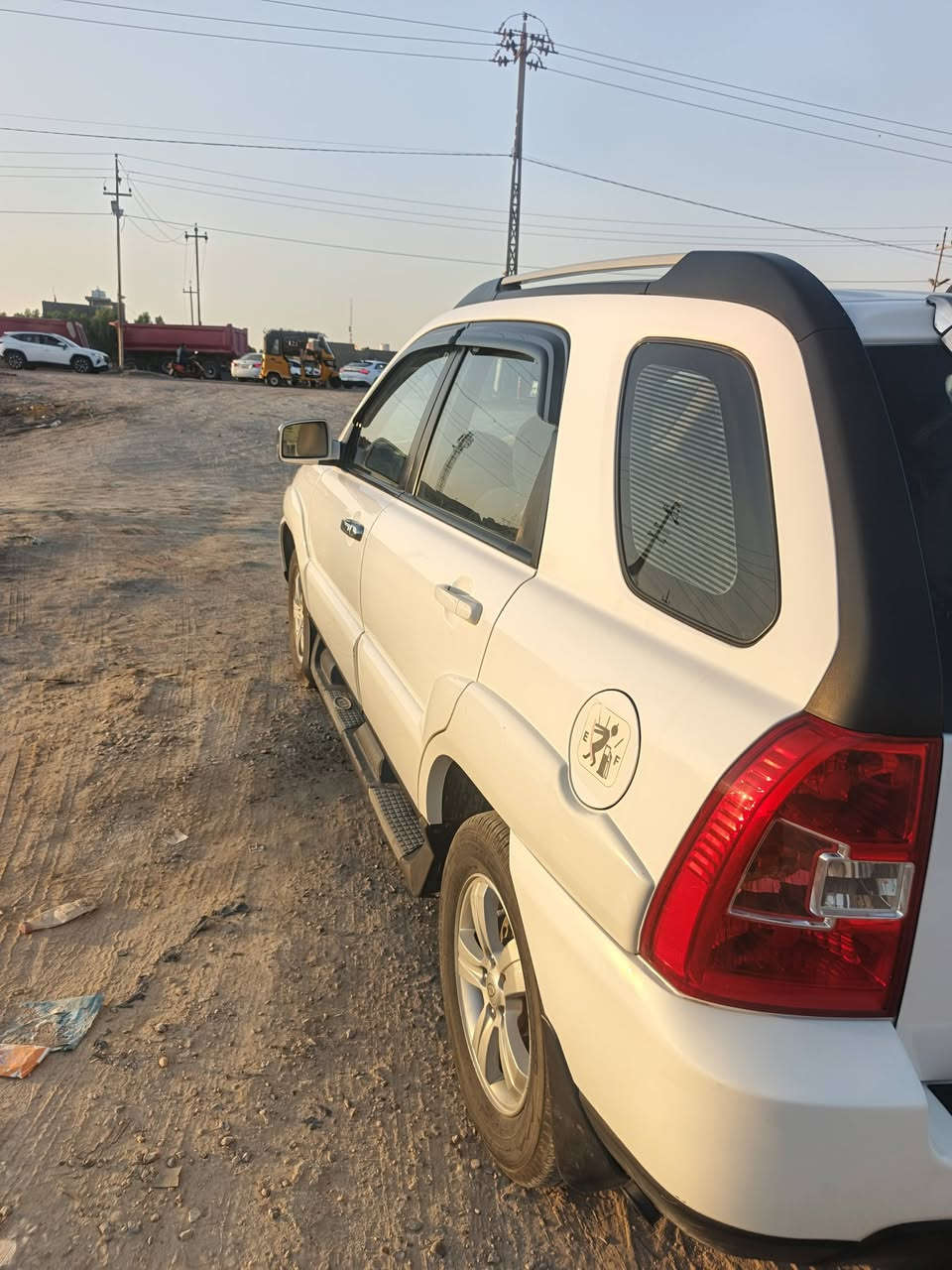 السلام عليكم
سبورتج ٢٠١٠ خليجي مكفولة رقم أربيل دولي باسمي
محرك ٢٠٠٠ كير تبريد حدادية تخم تاير مكفول
للاستفسار ***********
بابل الإسكندرية 
السعر ١٢٥

