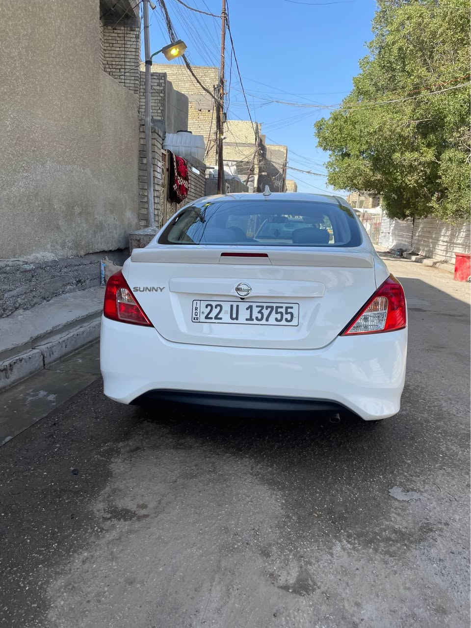 سلام عليكم 
نيسان صني للبيع 2024 هنديه ماشيه 30 الف السيارة جديدة بمعنى الكلمه استعمال شخصي***********مكانها بغداد العبيدي شارع 20 سعرها 115 بغداد, العراق
