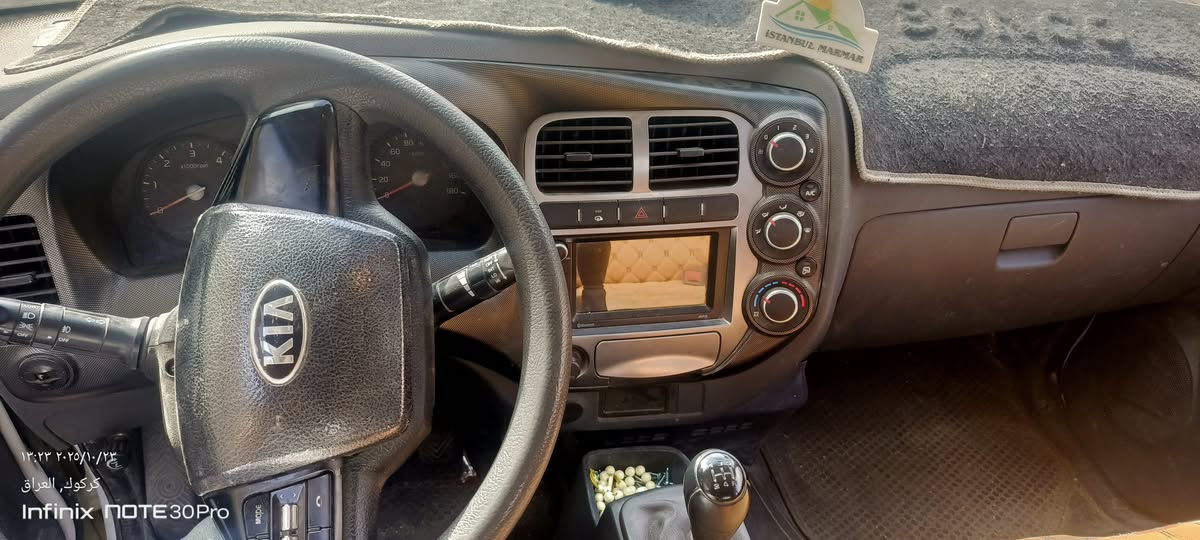 كيا حمل للبيع موديل2021 سياره مكفوله كير محرك بدون صبغ بدون بارد سنويه باسمي مامنتهيه ماشيه 65 الف سياره نظيفه لدرجه رقم سليمانيه مكان كركوك ***********
