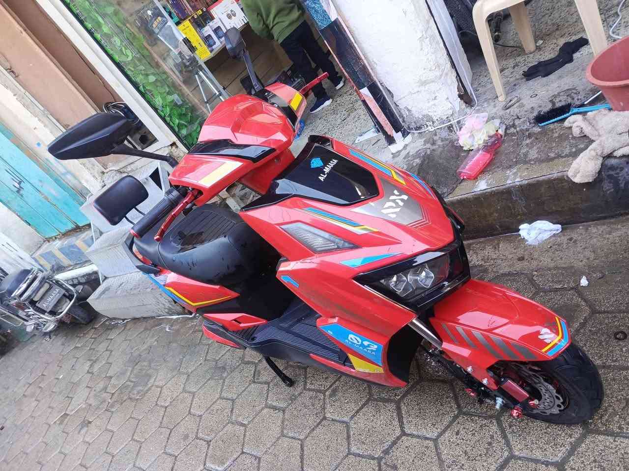 شحن للبيع السعر 550 بطاريات 6 بصمه وسيوج وكرت مكان الرمادي شارع الباسكلات رقمي ***********
