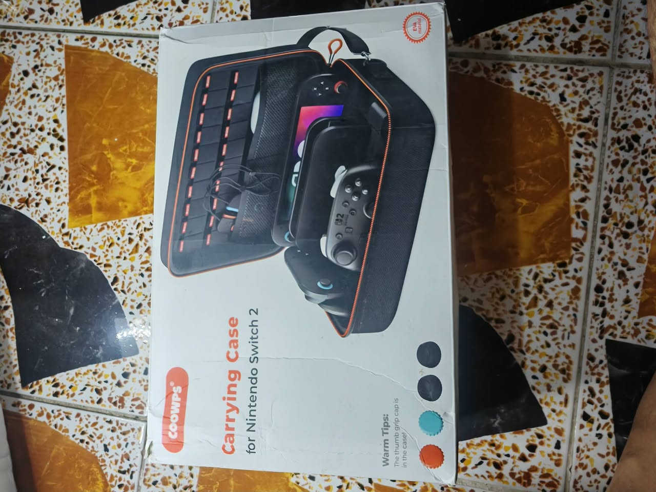 حقيبة حماية COOWPS للـ Nintendo Switch 2 + مجموعة Gowin Thumb Grip Caps✨ المواصفات:حقيبة أصلية من شركة COOWPS مخصصة لجهاز Nintendo Switch 2تصميم أنيق باللون الأسود مع خط برتقاليجيب شبكي داخلي + مكان منظم للكارتات والأكسسواراتحماية قوية ضد الصدمات والخدوشمجموعة Gowin Thumb Grip Caps (4 أزواج: أسود، أزرق، برتقالي) لراحة أكبر أثناء اللعب


**إذا كنت صاحب هذا الإعلان وتريد حذفه لأي سبب، رجاءا أرسل رسالة إلى الدعم الفني**