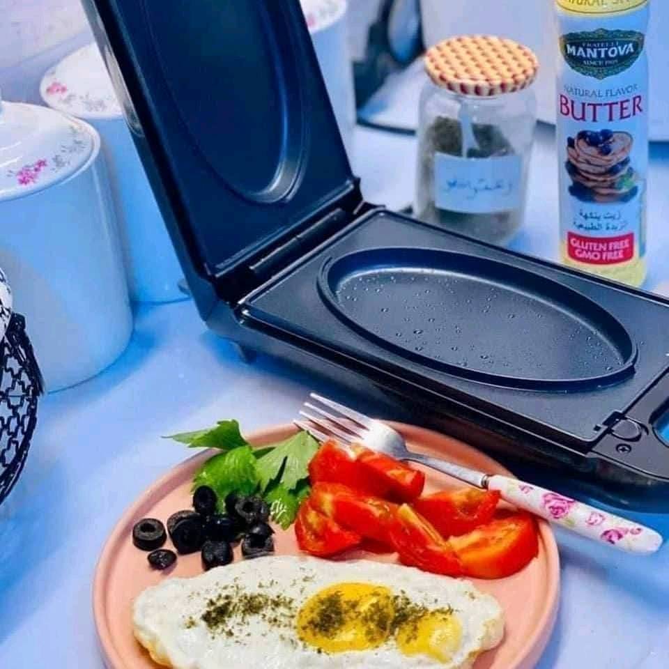 كابسة امبليوم 3×1 🧇🥞
جهاز واحد يغنيك عن ثلاثة أجهزة
تستخدم للوافل، البان كيك، والصاج بسهولة وسرعة

المميزات:
 • سطح تيفال مقاوم للالتصاق والحرق
 • قوالب قابلة للفك للتبديل والتنظيف
 • قدرة حقيقية 800 واط
 • تصميم أنيق وسهل الاستخدام

ضمان حقيقي لمدة 12 شهر من تاريخ الشراء
يتوفر توصيل في بغداد وجميع المحافظات

للحجز والاستفسار مراسلة خاص الصفحة 📨📩 