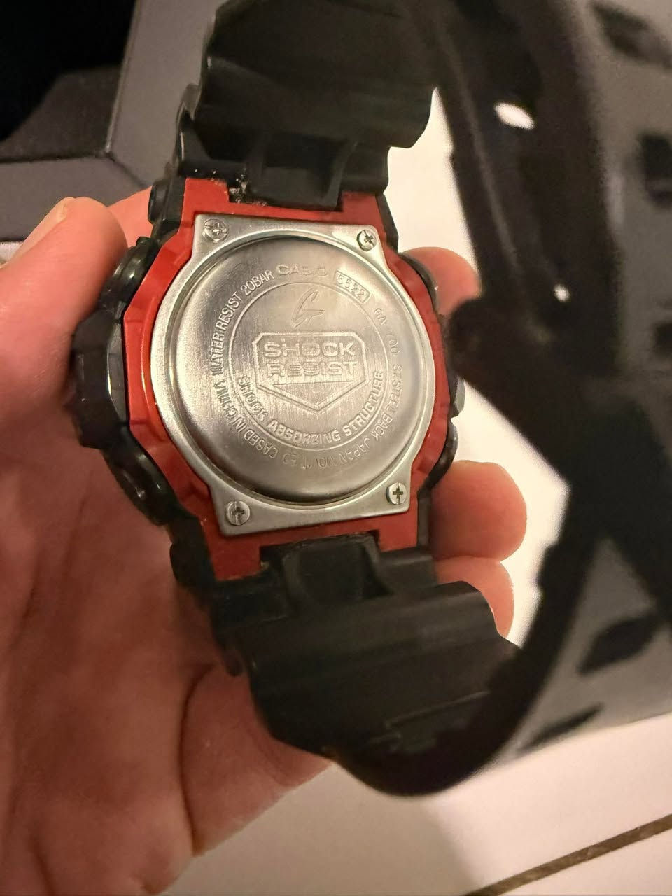 كاسيو جي شوك اصلي دبل تايم مكينه ياباني مكفوله من التصليح
سعر١٠٠ الف
عنواني بغداد 
***********

