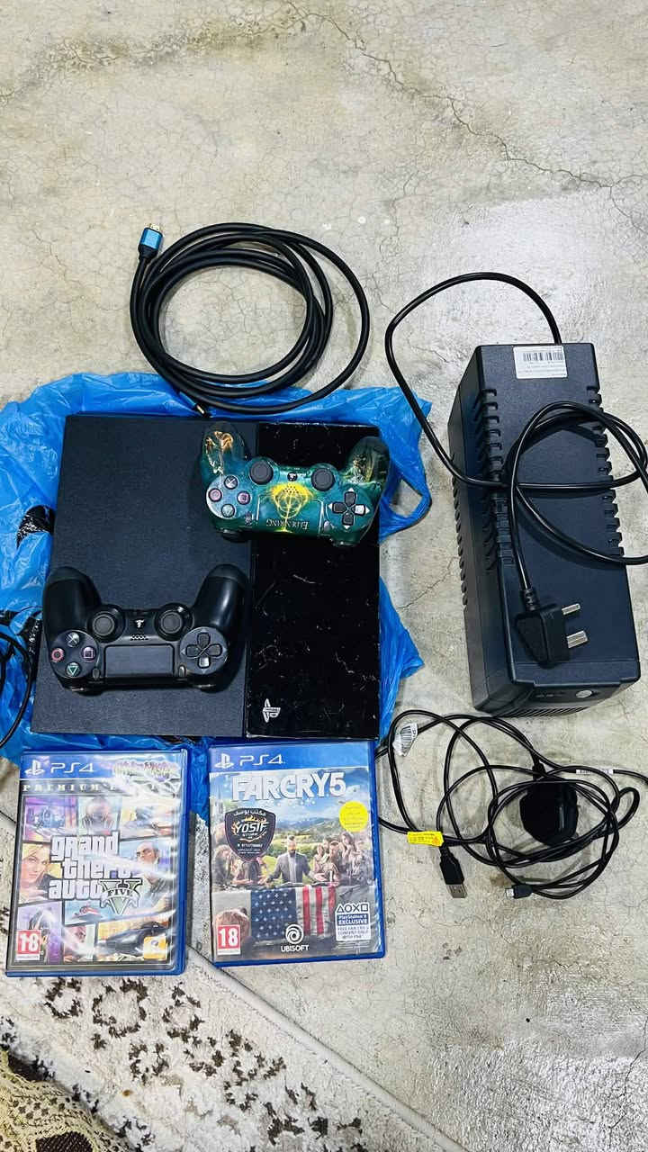 بلي فور للبيع نوع فات
جوستك  2
وحده بلادي 
الثانيه تجاري 
اقراص 3
شاحنه حجم كبير مال حاسبه
شرط الفحص مراوس هم يرهم 
اذا عندك اكس بوكس وفرق


**إذا كنت صاحب هذا الإعلان وتريد حذفه لأي سبب، رجاءا أرسل رسالة إلى الدعم الفني**