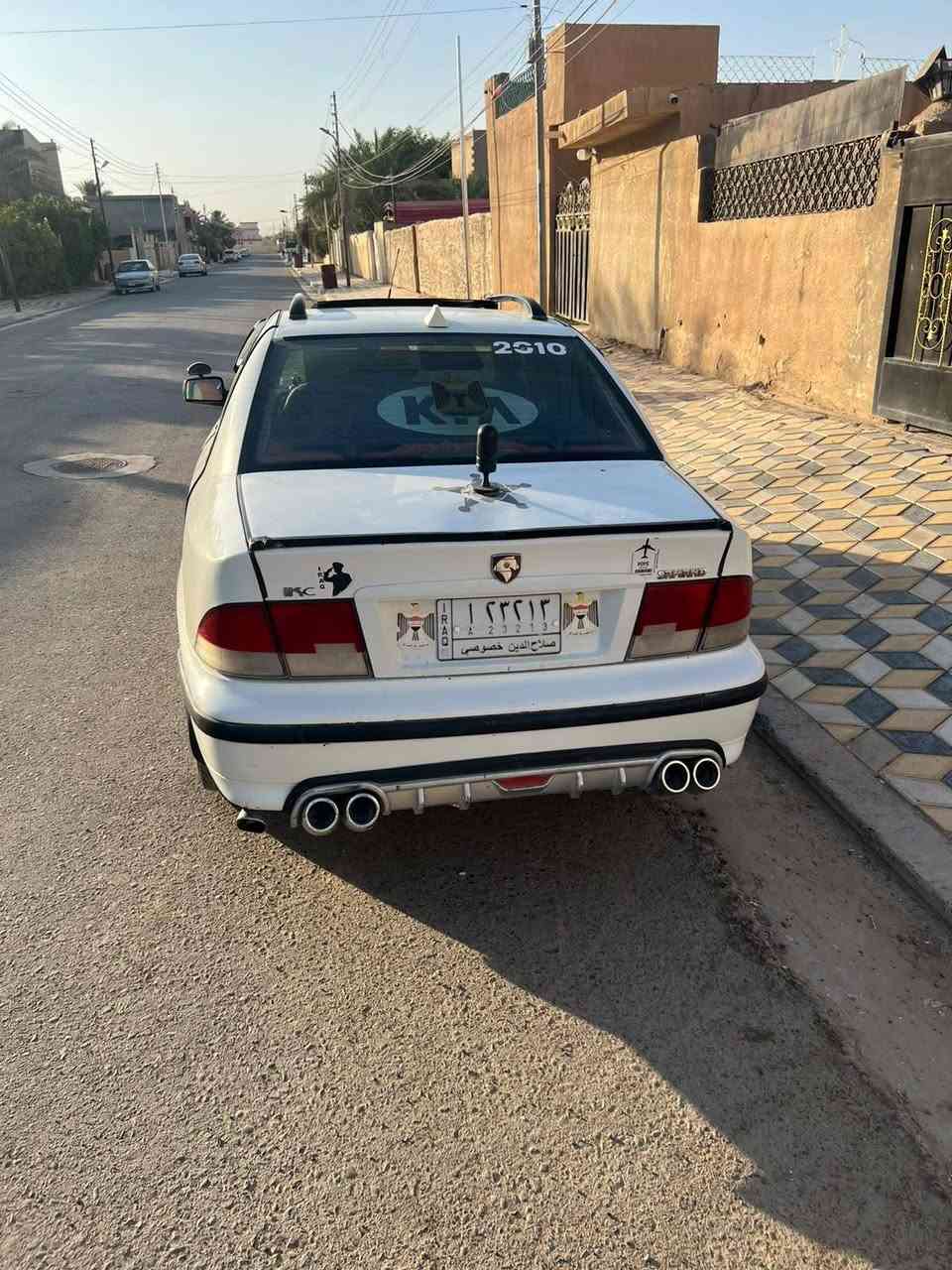 السلامه عليكم سياره سمند مودل 20010 محور  كير ومحرك كورله رقم صلاح الدين تحويل ثاني يوم السعر ٣٧ وبيها مجال  لعنوان تكريت لهاتف /***********

