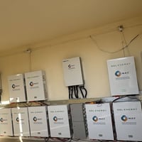 منظومة شمسية • ١٢٠ كيلوواط ساعة • ٢٢ كيلوواط