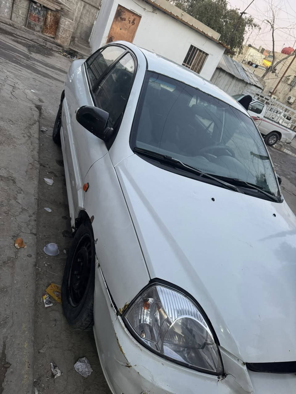 سلام عليكم كي ريو موديل 2002مسجل بسنويه شكل مالته 2005 مصبوغه صبغ عام مصبوغه سعر(37) بيه مجال (***********) عنوان بغداد
