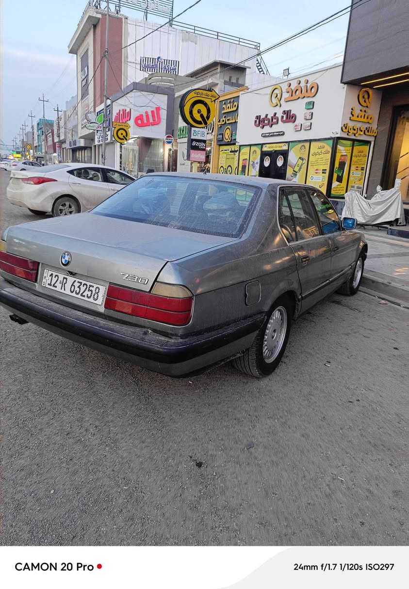 يالله السلام عليكم بي ام 730للبيع او مراوس
سياره جاهزه رقم نينوى جديد 
مكاني كركوك 
استفسار انتصل ***********
