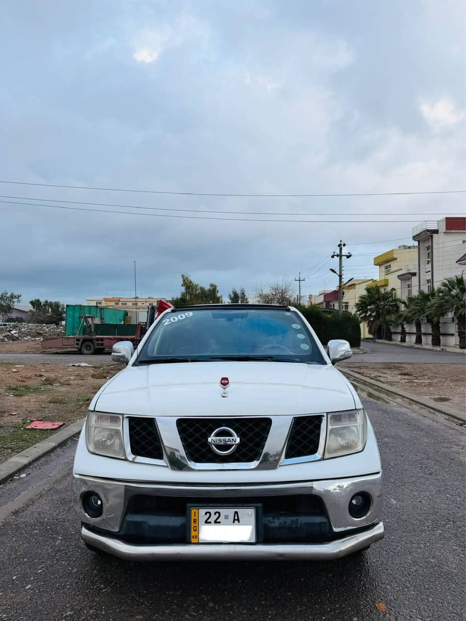 رەقەم تەلەفۆن (***********)
ناڤارە مۆدیل ٢٠٠٩ ناو سوور چوار جام کارابا ئاوێنە کارابا گێر حادی بیلادی گێر و مەکینە و ئاکسل و شانسی بەشەرت بەناو کردن و غەرامە بەشەرت سەنەوی نوێیە تاکو ٢٠٣٠ پارچەک و دوو پەلە سبوغ بێ ژورێ نرخ ٩٣ وەرەقە و مەجال أربيل, العراق
