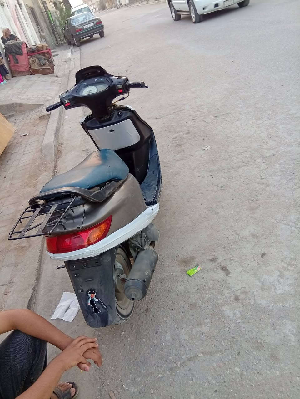 سلام عليكم درجه فراشه للبيع درجه نضيفه بس بوشه  لدرجه تجي وتفحص عنوان البصره حي لنتصار
الرقم ***********السعر 350وبيه مجال
