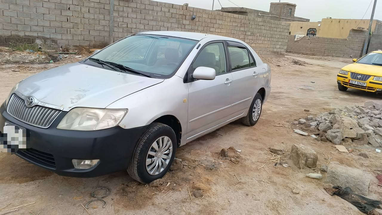 سلام عليكم كورله بيكاشو للبيع سياره وارد خليجي مكفوله من ضربه المحرك 1600بيها خيط تبخير حداديه جديده وتخم جديد تايركهربائيات كله شغاله تبريد شغال السعر 77بيها مجال العنوان البصره گرمه علي ابوصخير رقم الهاتف ***********
