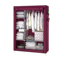 خزانة قماشية • حجم كبير • ١٧٠×١٠٥×٤٥ سم