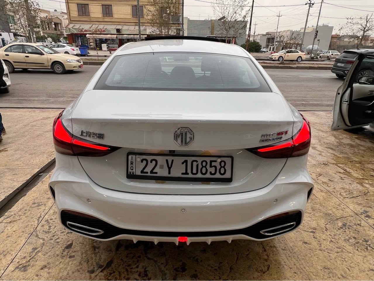 MG GT
موديل 2025
مواسةفات فول فول 1/1
7900 km رويشتووه 
گير - مةكينه - تةحويل - غرامه - بةشةرت
دةعامى بو دةعامى بةشةرت 
هيچى پيوه نييه
بوياغ تةنك
تةنها دوو قوپى هةيه دةرگارى سةكن 
شوين - هةولير 
***********
122$ 
مةجالى كةمى تيدايه أربيل, العراق

