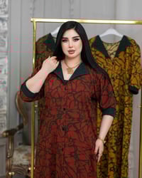 فستان نسائي • فري سايز ١٠٠كيلو • موديل خليجي