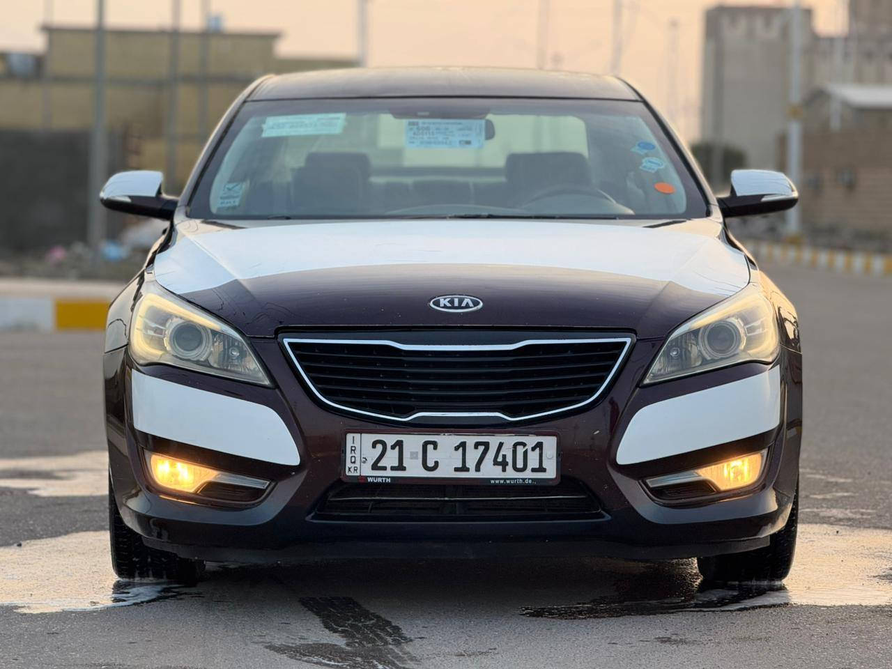 للبيع كيا كادنزه 2011 مرقم سليمانيه دولي تحويل وكاله حاضر خليجي بيهة رش تجميل باب السايق وشويه بل باب الخلفي مواصفات 6 سلندر محرك 3600 كشنات جلد كهربائي قطعتين تبريد ويل كب كروم وبعد مواصفات   مكان السيارة ناصريه ***********
