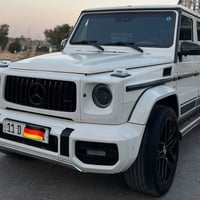 مرسيدس G63 • جي كلاس • AMG • سيارة دفع رباعي • مرسيدس 2010 • فتحة سقف ...