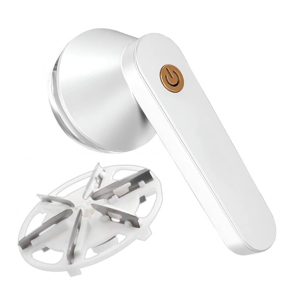 توصيل لجميع محافظات العراق مجاني
تصميم عملي سهل الاستخدام 
- ملمس ناعم على الاقمشة لا يسبب اي تلف او خدوش 

- يأتي مع قاعدة شفرات اضافية

- شفرات حادة مغطاة بشبكة مصنوعة من الفولاذ المقاوم للصدأ 

- بطارية عالية الجودة قابلة لإعادة الشحن 

- منفذ وكيبل شحن نوع Type C

- الفولطية : 5 V

- الابعاد : الارتفاع: 13 cm , القطر : 5 cm