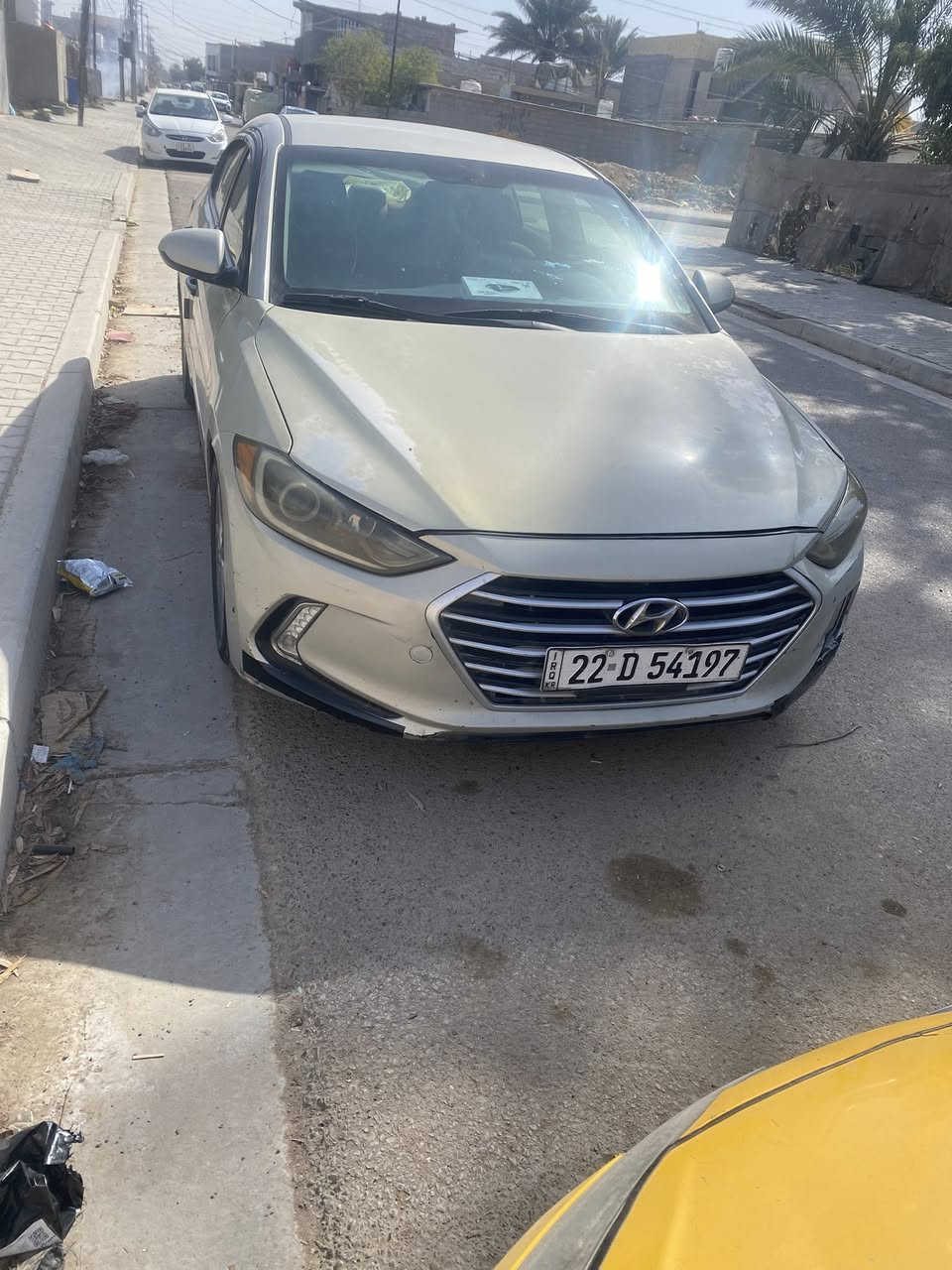 سلام عليكم النترا موديل 2017 وارد أمريكي  بيه خمس قطع منشور سونار وياه رقم أربيل  مكان السياره بغداد المحموديه  السعر 110 ‭0775 886 4324‬
