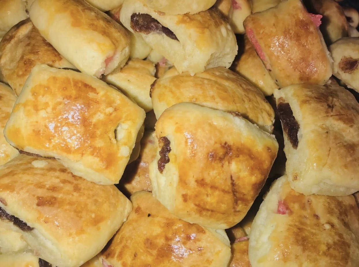 كليجه مشكل 
ايس كيك ، كرات الشوكلا ،خليه نحل ، دونات 
كيك عادي ،كيك بركاني،كيك ديسباسيتو ، 
لحم بعجين ، ميني بيتزا ،فطائر 
بورگ ، سمبوسه ، كبه ، دولمه ، مندي


**إذا كنت صاحب هذا الإعلان وتريد حذفه لأي سبب، رجاءا أرسل رسالة إلى الدعم الفني**