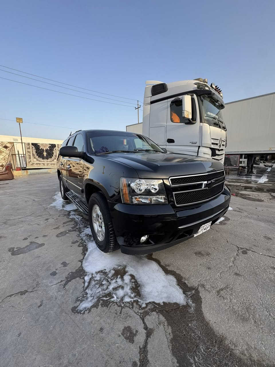 سلام عليكم تاهو للبيع ٢٠٠٩ ادوات بدون فتح ولاكص تخم تاير كير ومكينه مكفولات دواخل عسلي مكان بصره الهاتف ***********
