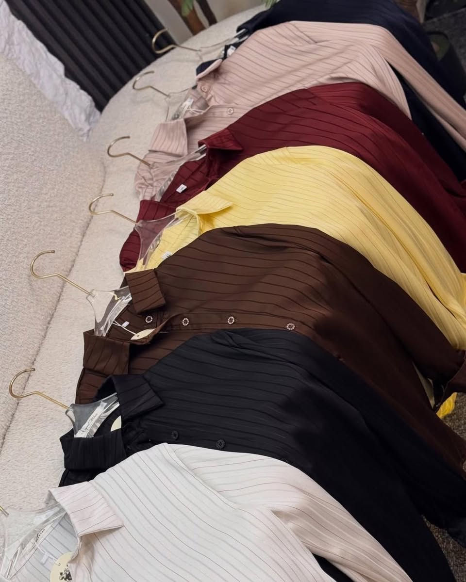 جديدد قميص صيفي اورجنال 
قياس38.40.42.44.46.48.50.52


**إذا كنت صاحب هذا الإعلان وتريد حذفه لأي سبب، رجاءا أرسل رسالة إلى الدعم الفني**