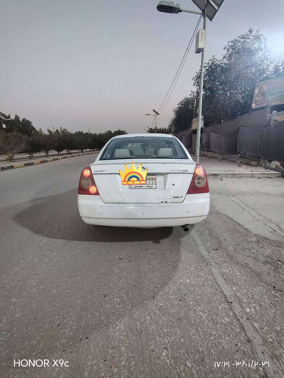 سلام عليكم شيري اي فايف  محوره ياباني محرك وكير كرونه ابو الكف قبل شهر شاديه المحرك ولكير تخم تاير جديد حداديه جديده الاماميه اما الخلفيه نص عمر رقم كربلاء الماني راعيه  بابل  كهربائيات كوله شغاله حته كيج البانزين شغال سياره نال جناي ترايك وين ميعجبك وذا اكو مراوس طيبه موديل ١٦ حسب القناعه عادي اراوس السعر  ٣٨  مكان نجف  كل التفاصيل مكتوبه لا تكلي شبيه ما بيه *********** ابو عباس الطائي
