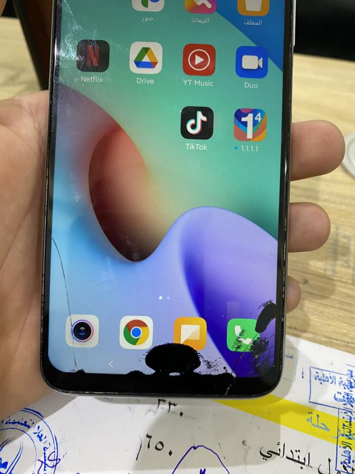 السلام عليكم هاذه الجهاز للبيع ريدمي نوت 11   نضيف بس شوف هاي شويه بي سواد من جوه جهاز كلشي مابي لمسه واستخدامه هم مآبي شي سعره 50 ألف اتصل وبالخدمه ***********
