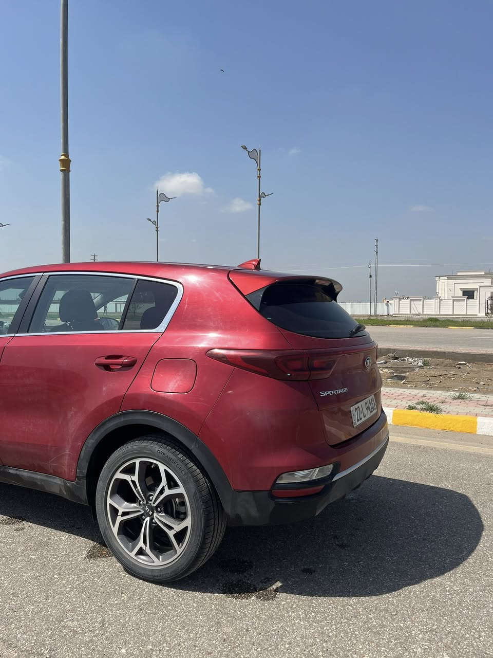 السلام عليكم سبورتج 2022 وارد امريكي ضرر موضح بالسونار نص فول رقم اربيل تحويل اوكالة حاضر السعر 165$بيها مجال مكان السيارة صويرة ***********
