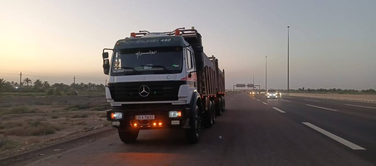 السلام عليكم فقط بس الراس
للبيع البي كرواتي 97 رقم انبار انكليزي مكفوله كفاله شاصي وقماره بدون صبغ السياره وضع الشركه مكينه 44ستوه مجفته لاتنقيص ولا تبخير مجموعه جي اف قيطان بدي جديد تخم تاير تبريد مركزي ثلج غرفه جديده سياره حلوه دواخله حلوه كير 155فافون 
مربوطه قاطره ومقطوره ٣ لوحات بأسمنه مداور ثاني يوم مكان السياره بالنجف
***********
