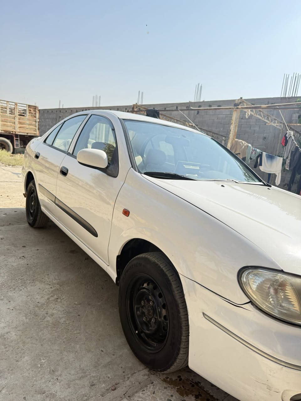 نيسان سني ياباني اصلي
السياره بلاديه 
كفاله عامه 
من الصبغ والتبديل والضربه
بسمي مداور ثاني يوم
مديل 2008
مكاني بغداد وحالين بل نجف
وإذا مو شراي لاتخابر السعر110
***********
