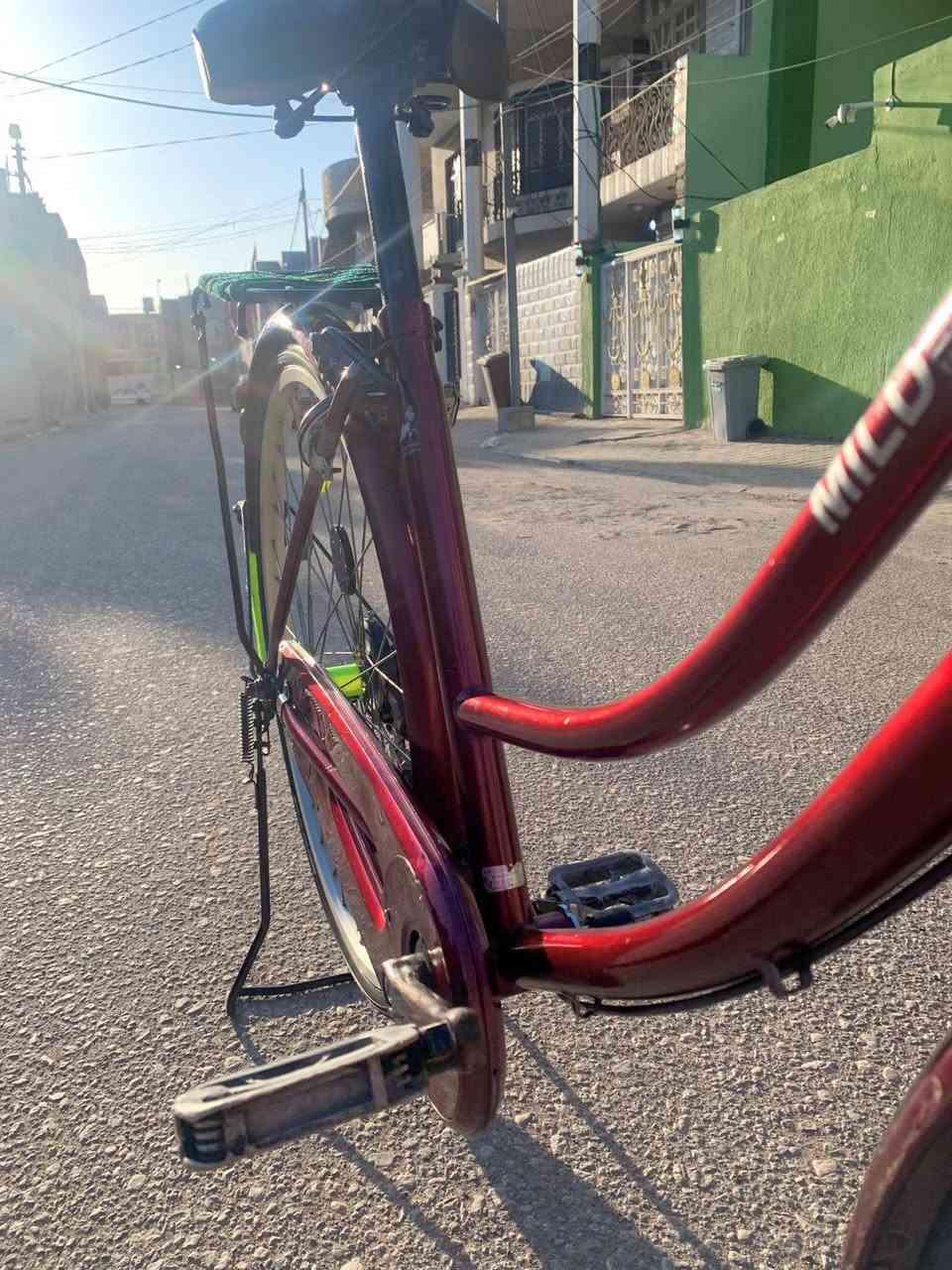 سلام عليكم شباب 
بايسكل للبيع 
نضافه شوفت عينك 
السعر 100 وبي مجال بسيط 
ماعده الطفايه 
المكان كوفة حي نيسان 
الرقم *********** موجود فقط واتساب وخاص فقط
