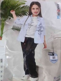 قاط بناتي • قماش تركي • مقاسات ٣-٦ سنة