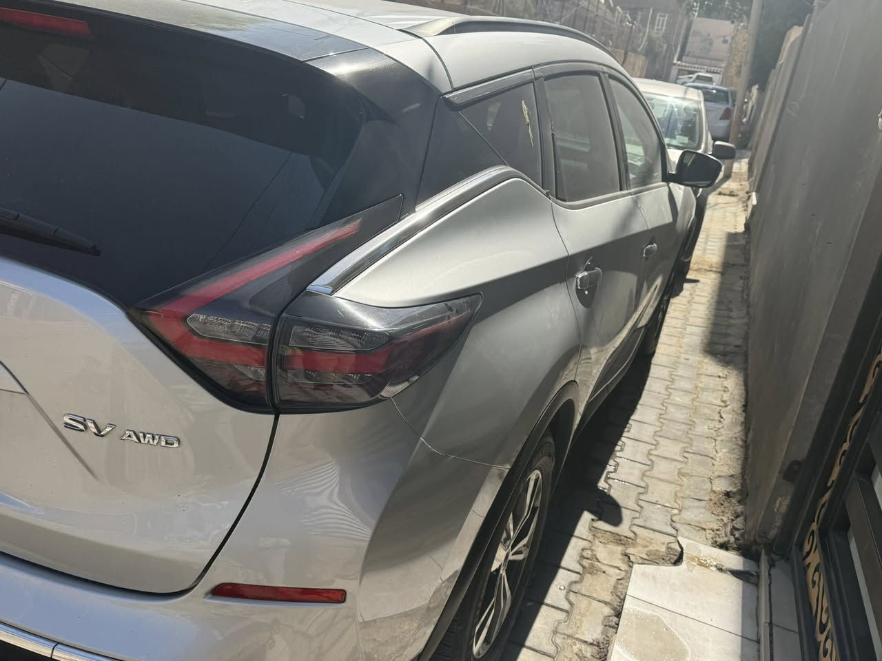 يسان مورانو 2023
محرك 6V 3500
مواصفات SV AWd
«مواصفاتها»
بصمة تشغيل وبيبان وتشغيل عن بعد
فور ويل
كشنات جلد وكهرباء وتدفئة
رادار ٣٦٠ درجة
حساسات امامي+ خلفي
تخم تايرات جديد 
قطرة صبغ او تعديل بارد مابيها 
حادثها بسيط كما موضح بالصور
سنوية وهزة جديد 2025
مكان السيارة السماوة
السعر ١٦٥ ورقة وبيها مجال
رقم الهاتف ***********
