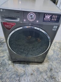 للبيع غسالة ملابس تماتيك  شرط الشغل كيلوات lg 10.5 ديجيتال سمارت تشغيل...