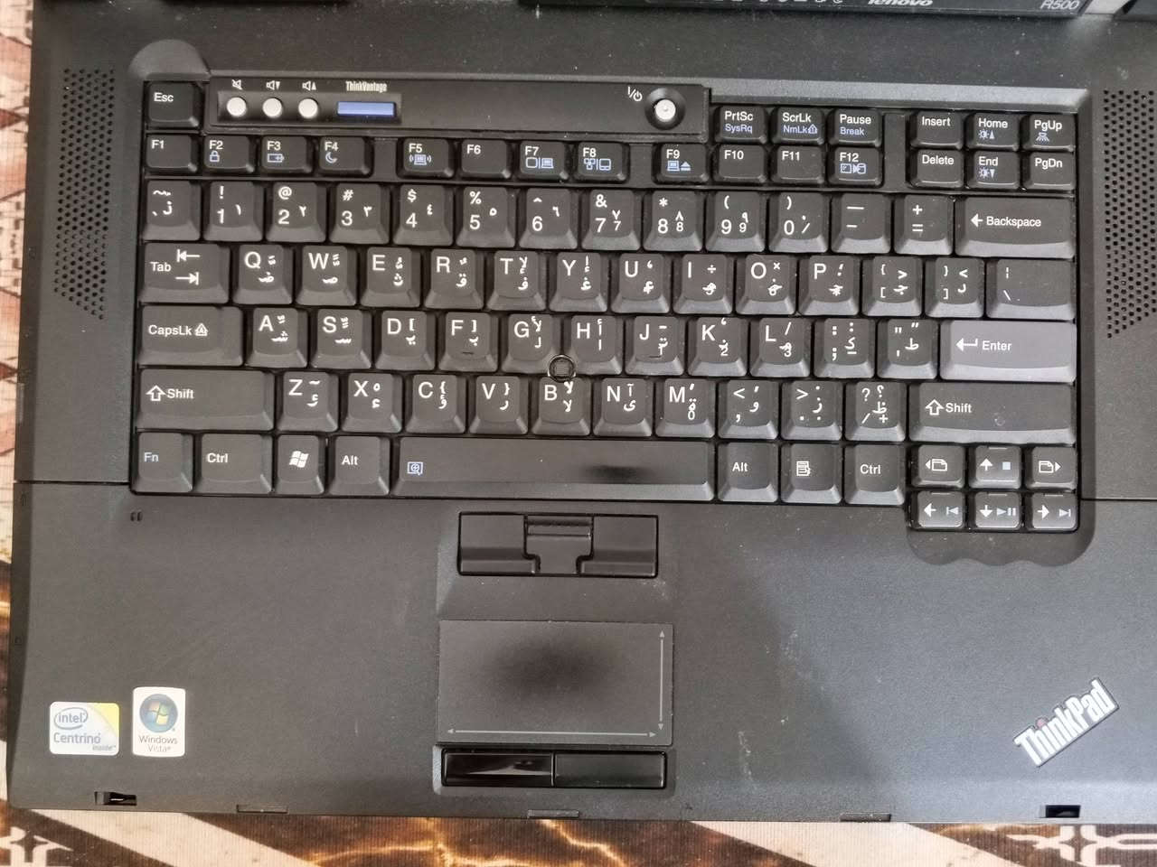 لابتوب Lenovo Thinkpad r500
معالج core i2 centrino
هارد 320 GB hdd
رام 4
(بدون بطاريه تشغله على المحوله مالته طبيعي بدون مشاكل)
مروحه تبريد ومشتت حراري 
شاشه ضد الانعكاس والبصمات
ودندوز 8.1 برو اخر اصدار
سعر 75 
كربلاء رقمي *********** مراسله
