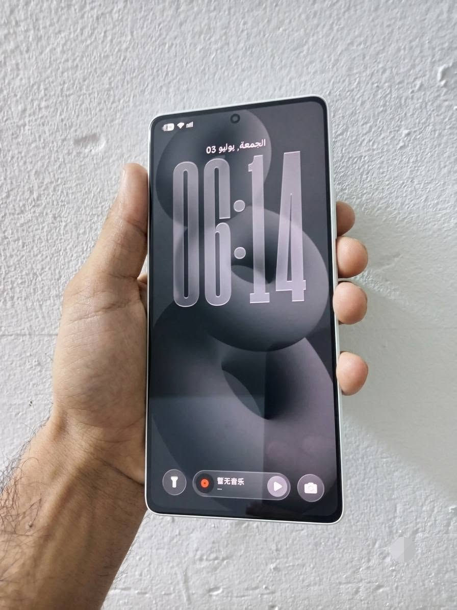 للبيع أو أمراوس Redmi Note 13 5G مكفول كفاله عامه 

لحالة: اخو الجديد نضافة فول100% وضهر زجاجي فخم  

لمواصفات: الذاكره 128 / العشوائيه 8+8 يعني16

شاشة امولد 120 هرتز سلاسه فول كامرة 108MP

 ببجي يدعم حالين 60 فريم /
 
يجي ويا كفر ولاسق حمايه فقط 

السعر: 200الف وبي مجال قليل مكاني بغداد ابو غريب 

وهاذه رقمي ‏‪***********‬‏ بي واتساب / 

توصيل ماعندي ❌
