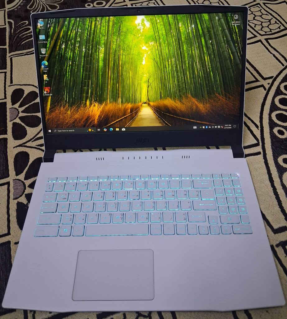 MSI SWORD 
i7 gen 11
11800H 8 CORE 16THED 
RAM 16 GB DDR4 3200MHZ
 NVME MICRON 512GB  
RTX 3050 Ti 4GB 60 WATT 
SCREEN 15.6 144HZ
KEYBOARD LIGHT 100%
زۆر خاوێنە و بێ کێشەیە گشتی أربيل, العراق


**إذا كنت صاحب هذا الإعلان وتريد حذفه لأي سبب، رجاءا أرسل رسالة إلى الدعم الفني**