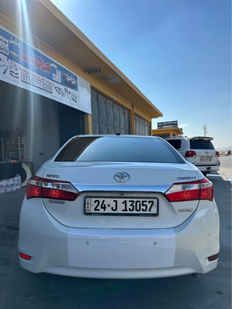 كورلا 2014 خه ليجى 
بى سبغه تنى كارتكا تيده
135k.m بريفه جوه
*********** دهوك, العراق
