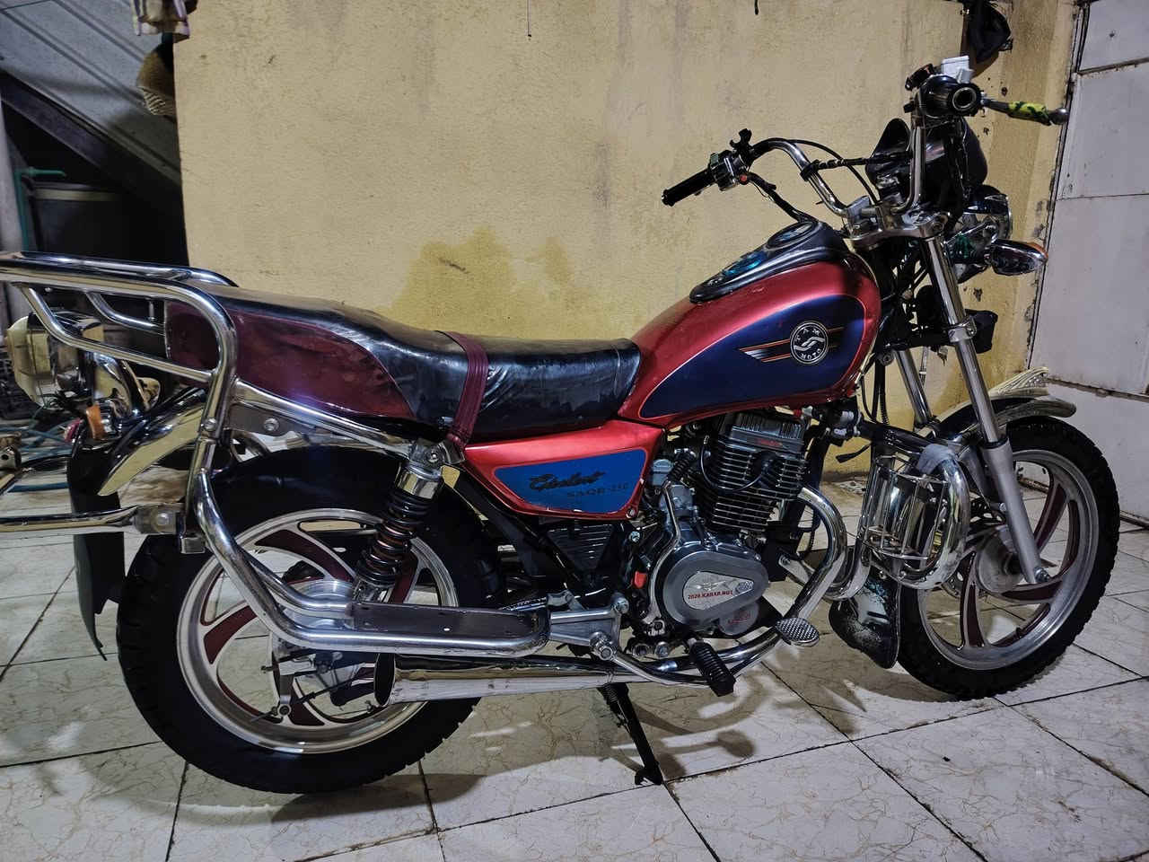 سلام عليكم دراجة تايموته موديل 2020 عنوان ناصرية مركز اوراق بأسمي من مجمع الكرار للاستفسار اتصال او وتساب ***********
