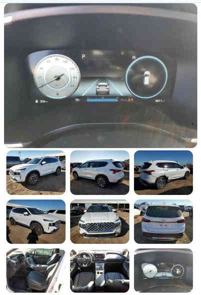 سنتافي 2022 لمتد فل ١/١ 

ماشيه فقط 10900 

محرك 2500 تيربو قوة 277 حصان (يعادل ٦ سلندر)

بانوراما، رادار، كامرات 360 ، تحديد مسار، نقاط عمياء، حساسات

كشن خزن memory وتبريد وتدفئة كشنات

تحريك بالريموت Remote Parking 

ويل 19 ، بردات خلفية، لايتات زينون Auto ، ٣ وضعيات قيادة

تبريد وتدفئة Auto Climate 

10 ايرباكات كلها سليمة وشغالة

عده كاملة سبير منازل 

بيها ضربة بالباب الخلفي ومصلح ع البارد بدون فتح (الصور بالمنشور)

السيارة جديدة بمعنى الكلمة وغراضها كلها على وضع الشركة

السعر 298 ، الاتصال *********** متوفر واتساب
