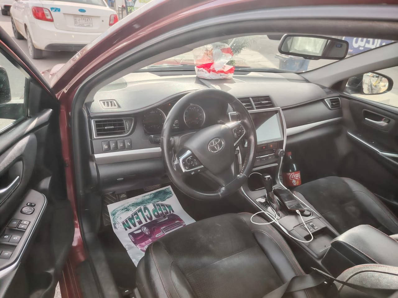 السلام عليكم
كامري 2016  xse v6  فول الفول
ستة سلندر 
محرك بشرط 
كير ع كلام صاحبها من اخذتها مبدل جديد
الضرر تخريب بونيد بدون بجم ودواخل وباب السكن وقبغ جنطة واكو مكانات بيها قطع صغار
القمارة مكفولة 
الموصفات 
سلايت
كشنات تدفئة
لايت زنون بلادي 
بصمة 
شاشة كبيرة
ترحيب
شحن واير ليس
شفتات ستيرن
رادار جانبي ورادار امامي مسار وتصادم
رقم دهوك بأسمي سنوية جديدة عظم عاج
بدون ايرباك ولا دواخل وهم تجي تفحص براحتك
ماشية 170 ميل تقريباً
السعر 150 ورقة وبيها مجال قليل جداً
ملاحظة السيارة بشرط ما بيها نقص برغي 
مكان تكريت ***********
