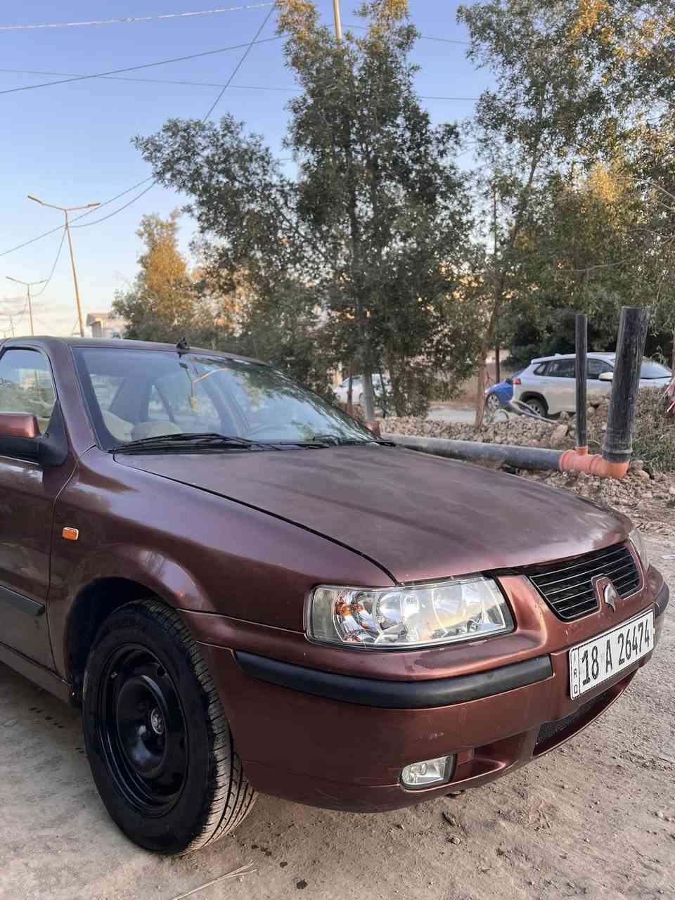 سمند موديل ٢٠١٢ محدثه ١٧ كرستال 
رقم بابل انكليزي بأسمي سنويه ٢٠٣١ وهزه جديده 
مكينه كير حداديه امامي حداديه خلفي كله كامله 
تبريد شغال 
تخم تاير جديد دوشمه جديده
مابيه اي ضربه او صبغ وخياسات مابيه
مكان السياره بابل الحله شارع الكورنيش
***********
