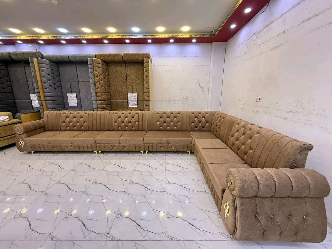 عرروض خاصه 😍😍

موديل درهم 700الف فقط 

تخم عراقي مودرن تركي عشر مقاعد خمس قطع 
10مقاعد700
9مقاعد 675
8مقاعد 625
7مقاعد 550
5مقاعد 450

خمس قطع اثنين كبيرة ثلاثيه وحده وسط ثنائية و كرسيين مع كوشات عدد 6
جميع الالوان متوفره
توصيل داخل بغداد مجاني 
اطراف 15

القاعدة خشب كله بلوك 18مل
القماش چگور قديفه ثكيل او حسب الطلب متوفر انواع الاقمشه 
الاسفنج مميز اول مضغوط علو الاسفج 7سم 

❇️قياسات القنفات ❇️
190سم  القنفه الكبيرة ام ثلاث مقاعد 
150 سم القنفه الوسط ام مقعدين 
75 سم  الكرسي

العمق الكلي للتخم  75 سم عرض المقعد الصافي للجلوس 60سم
ضمان حقيقي للامانه 5سنوات 

للحجز ارسل
 الصورة 
والاسم 
ورقمين موبايل
والعنوان
على الخاص
الي يريد طبله سعرها 50

التوصيل خلال 4ايام فقط


**إذا كنت صاحب هذا الإعلان وتريد حذفه لأي سبب، رجاءا أرسل رسالة إلى الدعم الفني**